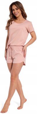 Piżama Damska Bawełniana Letnia Krótki Rękaw Szorty CORNETTE 343/302 - XL