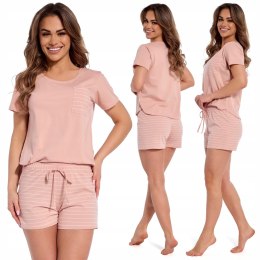 Piżama Damska Bawełniana Letnia Krótki Rękaw Szorty CORNETTE 521/301 - XXL