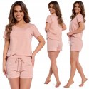 Piżama Damska Bawełniana Letnia Krótki Rękaw Szorty CORNETTE 521/301 - XL