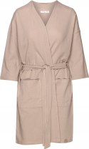 Elegancki Szlafrok Damski 100% BAWEŁNA Wiązany w Pasie Długi HENDERSON L/XL