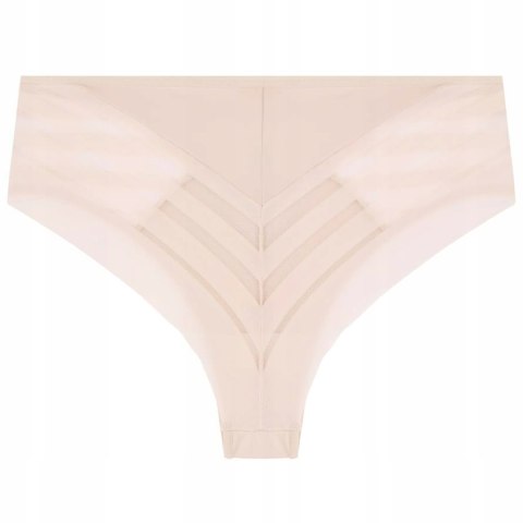 Figi Damskie Bikini 2-PAK Modne Majtki z Siateczką Bezszwowe MORAJ - M Figi Damskie Bikini 2-PAK Modne Majtki z Siateczką Bezszwowe MORAJ - M