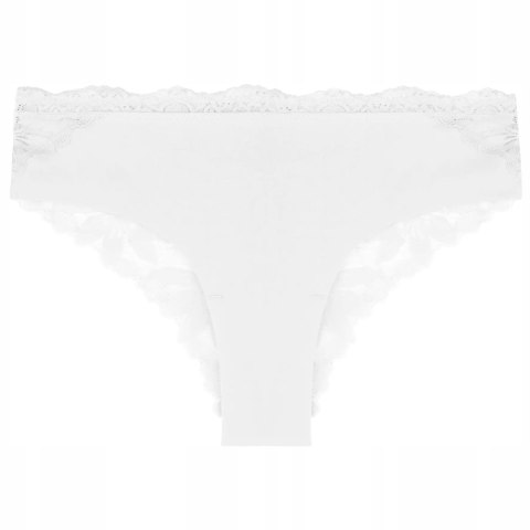 Figi Damskie Koronkowe Bikini 3-PAK Eleganckie Kobiece Majtki MORAJ - L