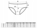 Figi Damskie Koronkowe Bikini 3-PAK Eleganckie Kobiece Majtki MORAJ - M
