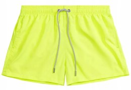 Kąpielówki Męskie Neonowe Szorty Plażowe Kąpielowe Spodenki ATLANTIC - XXL