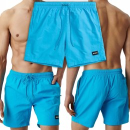 Kąpielówki Męskie Nylonowe Szorty Plażowe Kąpielowe Spodenki ATLANTIC - XL