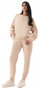 Komplet Dresowy Damski Luźny Sportowy Bawełniany Dres HENDERSON BELT - S