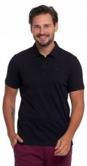 Koszulka POLO męska bawełniana Elegancka Modna Polówka T-shirt MORAJ - XXL