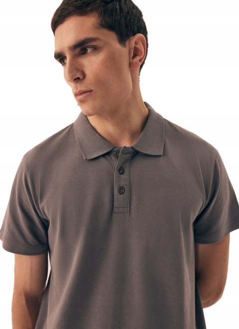 Koszulka POLO męska bawełniana T-shirt Polówka Modna HENDERSON MILE - XXL