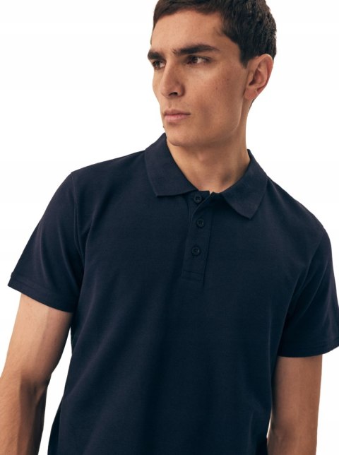 Koszulka POLO męska bawełniana T-shirt Polówka Modna HENDERSON MILE - XL