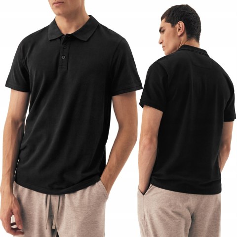 Koszulka POLO męska bawełniana T-shirt Polówka Modna HENDERSON MILE - M