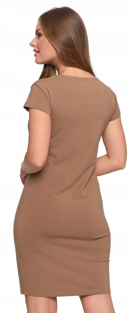 Modna Sukienka damska TUBA bawełniana prosta DOPASOWANA elegancka MORAJ XXL Modna Sukienka damska TUBA bawełniana prosta DOPASOWANA elegancka MORAJ XXL