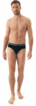 Slipy męskie 3-PAK majtki bawełniane sportowe wygodne HENDERSON ONSET - XL