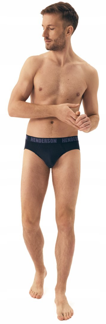 Slipy męskie 5-PAK majtki Bawełniane Sportowe Wygodne HENDERSON OVER - XXL Slipy męskie 5-PAK majtki Bawełniane Sportowe Wygodne HENDERSON OVER - XXL