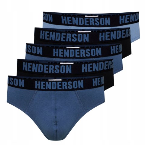 Slipy męskie 5-PAK majtki Bawełniane Sportowe Wygodne HENDERSON OVER - XXL Slipy męskie 5-PAK majtki Bawełniane Sportowe Wygodne HENDERSON OVER - XXL