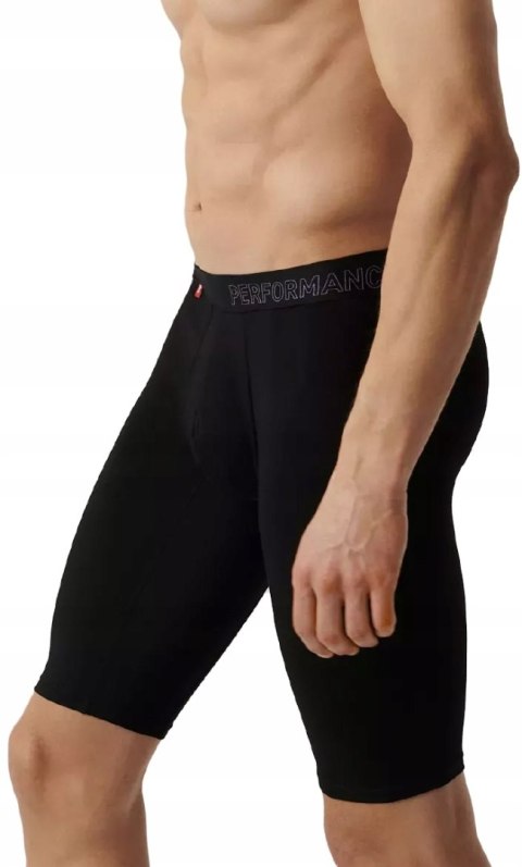 Bokserki męskie EXTRA LONG BAMBUSOWE sportowe długie nogawki ATLANTIC - XL
