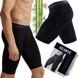 Bokserki męskie EXTRA LONG BAMBUSOWE sportowe długie nogawki ATLANTIC - M