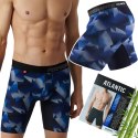 Bokserki męskie SPORTOWE BAMBUSOWE długie nogawki ATLANTIC 1202 - XL Bokserki męskie SPORTOWE BAMBUSOWE długie nogawki ATLANTIC 1202 - XL