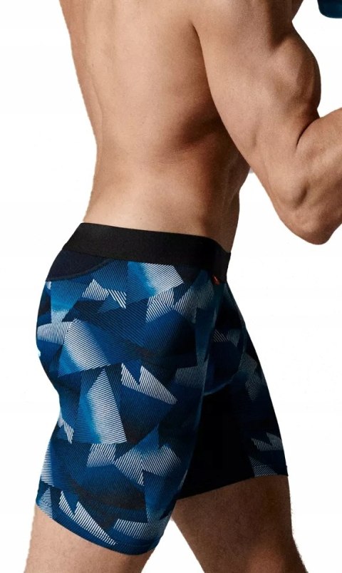 Bokserki męskie SPORTOWE BAMBUSOWE długie nogawki ATLANTIC 1202 - XL Bokserki męskie SPORTOWE BAMBUSOWE długie nogawki ATLANTIC 1202 - XL