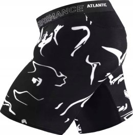 Bokserki męskie SPORTOWE BAMBUSOWE długie nogawki ATLANTIC 1202 - XXL