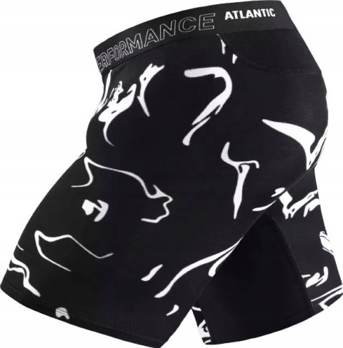 Bokserki męskie SPORTOWE BAMBUSOWE długie nogawki ATLANTIC 1202 - L