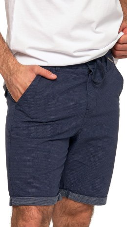 Eleganckie spodenki materiałowe 100% BAWEŁNA szorty męskie MORAJ - 3XL/36
