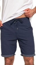 Eleganckie spodenki materiałowe 100% BAWEŁNA szorty męskie MORAJ - 3XL/36
