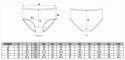Figi damskie bawełniane MAXI BIKINI 3-PAK majtki wysoki stan MORAJ - XL