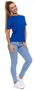 Koszulka damska luźna wygodna T-Shirt modny BAWEŁNA PREMIUM MORAJ - L