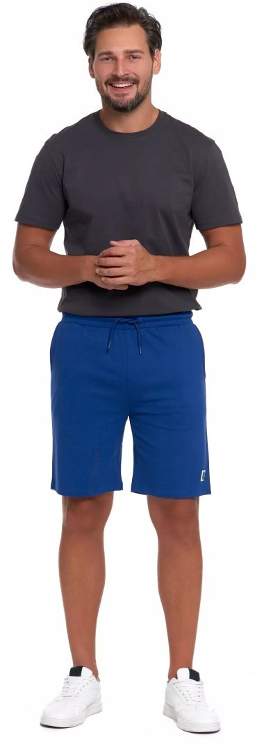 Spodenki dresowe męskie 100% BAWEŁNA krótkie szorty na lato MORAJ - XXL