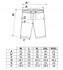 Spodenki dresowe męskie 100% BAWEŁNA krótkie szorty na lato MORAJ - XXL