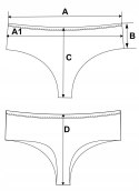 3x Majtki damskie KORONKOWE BRAZYLIANY zmysłowe MORAJ 3-PAK - L