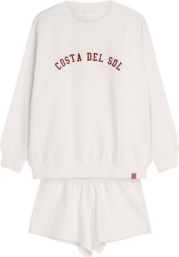 Komplet domowy damski DRESOWY piżama bluza szorty HENDERSON NIMES - XXL