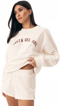 Komplet domowy damski DRESOWY piżama bluza szorty HENDERSON NIMES - XXL