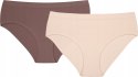 Majtki damskie z WYSOKIM STANEM 2-PAK figi bikini HENDERSON BAIT K001 - L