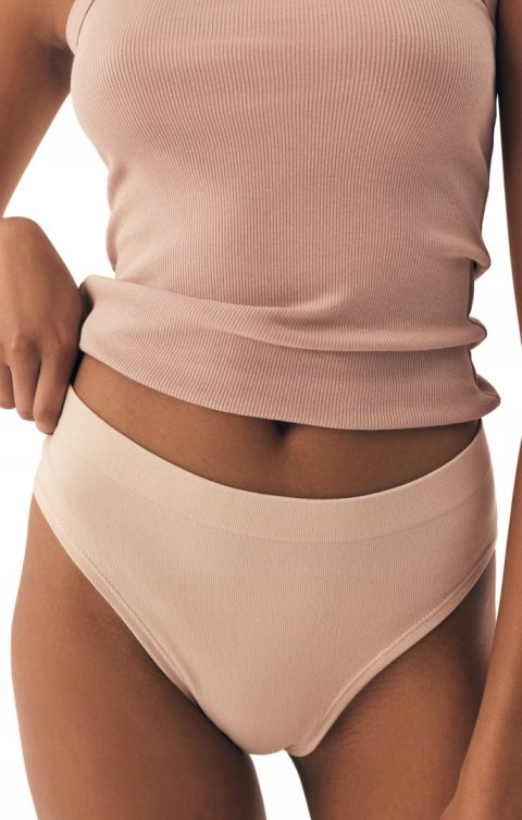 Majtki damskie z WYSOKIM STANEM 2-PAK figi bikini HENDERSON BAIT K001 - S