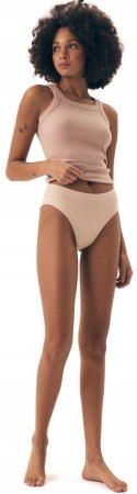 Majtki damskie z WYSOKIM STANEM 2-PAK figi bikini HENDERSON BAIT K001 - S