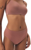 Majtki damskie z WYSOKIM STANEM 2-PAK figi bikini HENDERSON BAIT K002 - XL