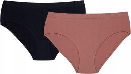 Majtki damskie z WYSOKIM STANEM 2-PAK figi bikini HENDERSON BAIT K002 - M