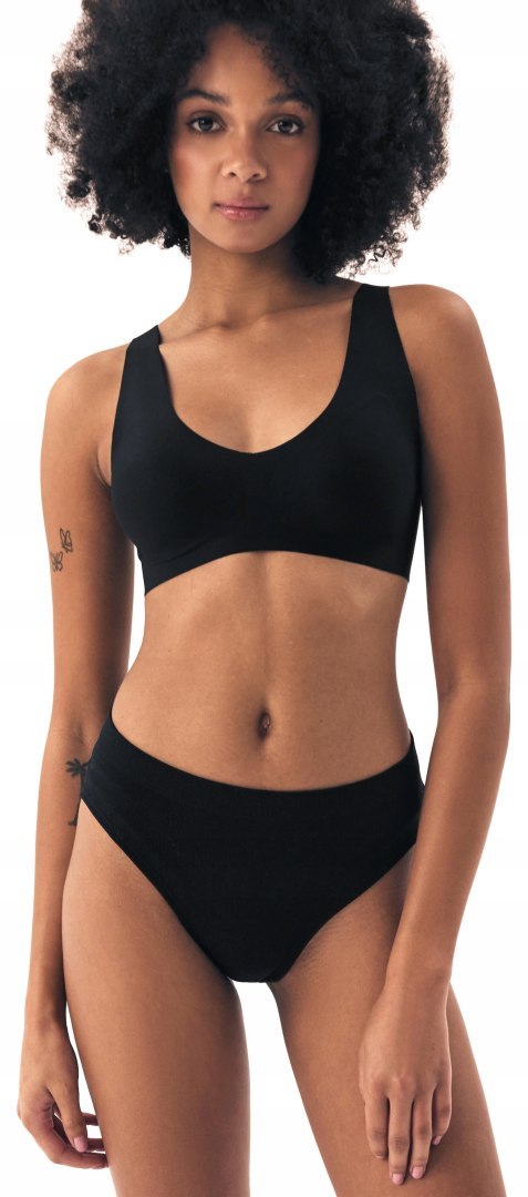 Majtki damskie z WYSOKIM STANEM 2-PAK figi bikini HENDERSON BAIT K002 - S