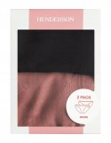 Majtki damskie z WYSOKIM STANEM 2-PAK figi bikini HENDERSON BAIT K002 - S