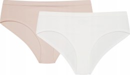 Majtki damskie z WYSOKIM STANEM 2-PAK figi bikini HENDERSON BAIT K003 - L