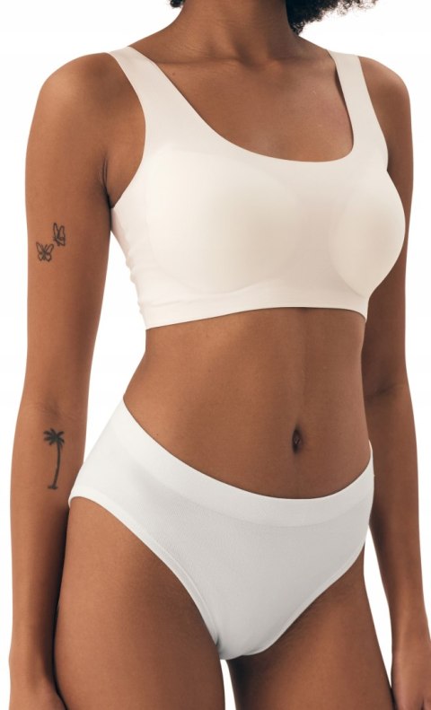 Majtki damskie z WYSOKIM STANEM 2-PAK figi bikini HENDERSON BAIT K003 - L