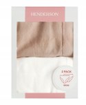 Majtki damskie z WYSOKIM STANEM 2-PAK figi bikini HENDERSON BAIT K003 - L