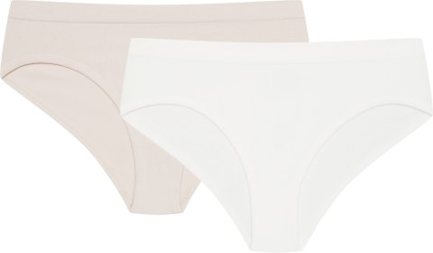 Majtki damskie z WYSOKIM STANEM 2-PAK figi bikini HENDERSON BAIT K003 - M