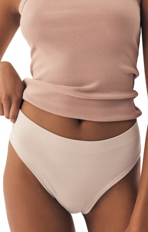 Majtki damskie z WYSOKIM STANEM 2-PAK figi bikini HENDERSON BAIT K003 - M
