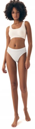 Majtki damskie z WYSOKIM STANEM 2-PAK figi bikini HENDERSON BAIT K003 - M