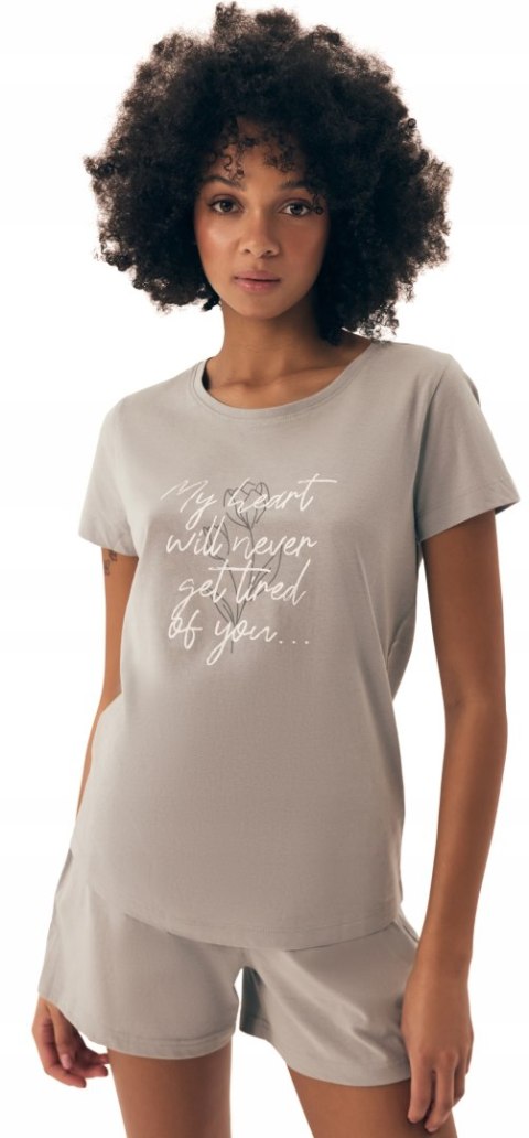 Piżama damska 100% BAWEŁNA krótka letnia HENDERSON NATURALEZA - M