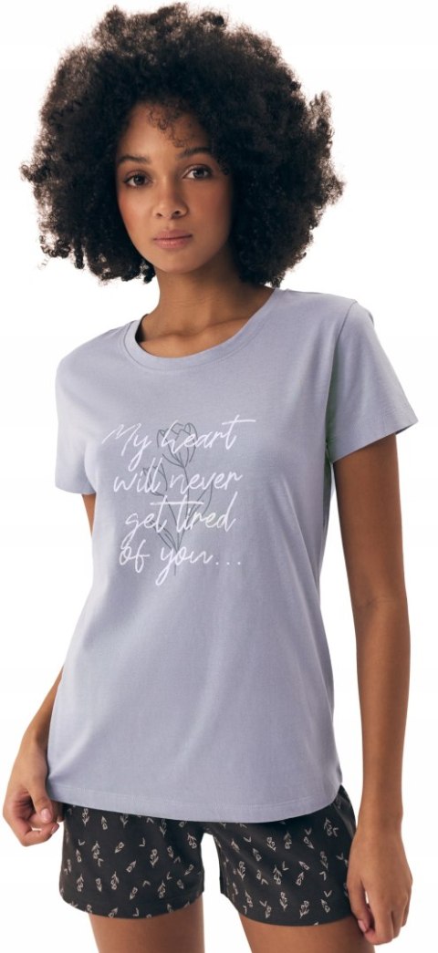 Piżama damska 100% BAWEŁNA krótka letnia HENDERSON NATURALEZA - M