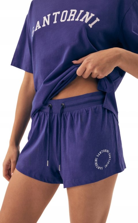 Piżama damska dresowa 100% BAWEŁNA krótka letnia HENDERSON NIMES - XL