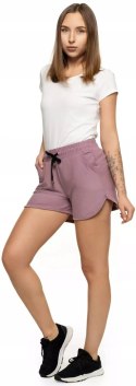 Spodenki damskie gładkie krótkie wygodne SZORTY na lato MORAJ - L/XL